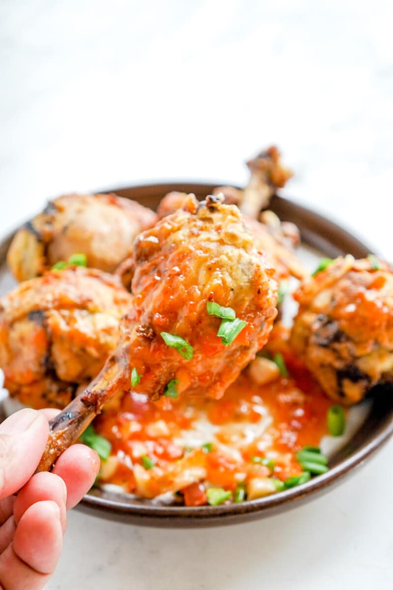 Easy Drums of Heaven Recipe (Chicken Lollipops with Sauce)