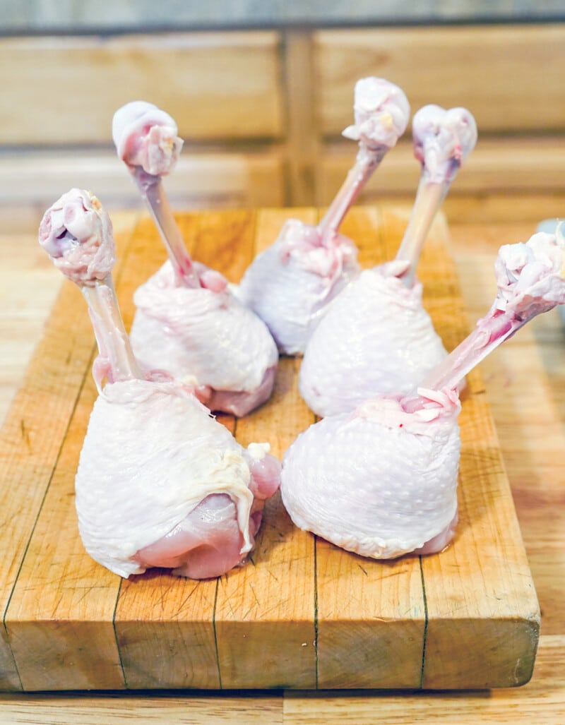 french chicken drumsticks lollipops