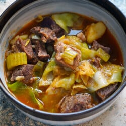 Beef and Cabbage Stew Recipe Instant Pot