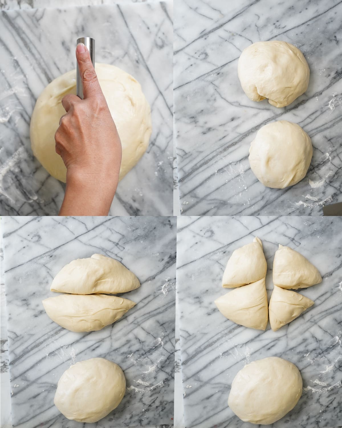 Divide the dough