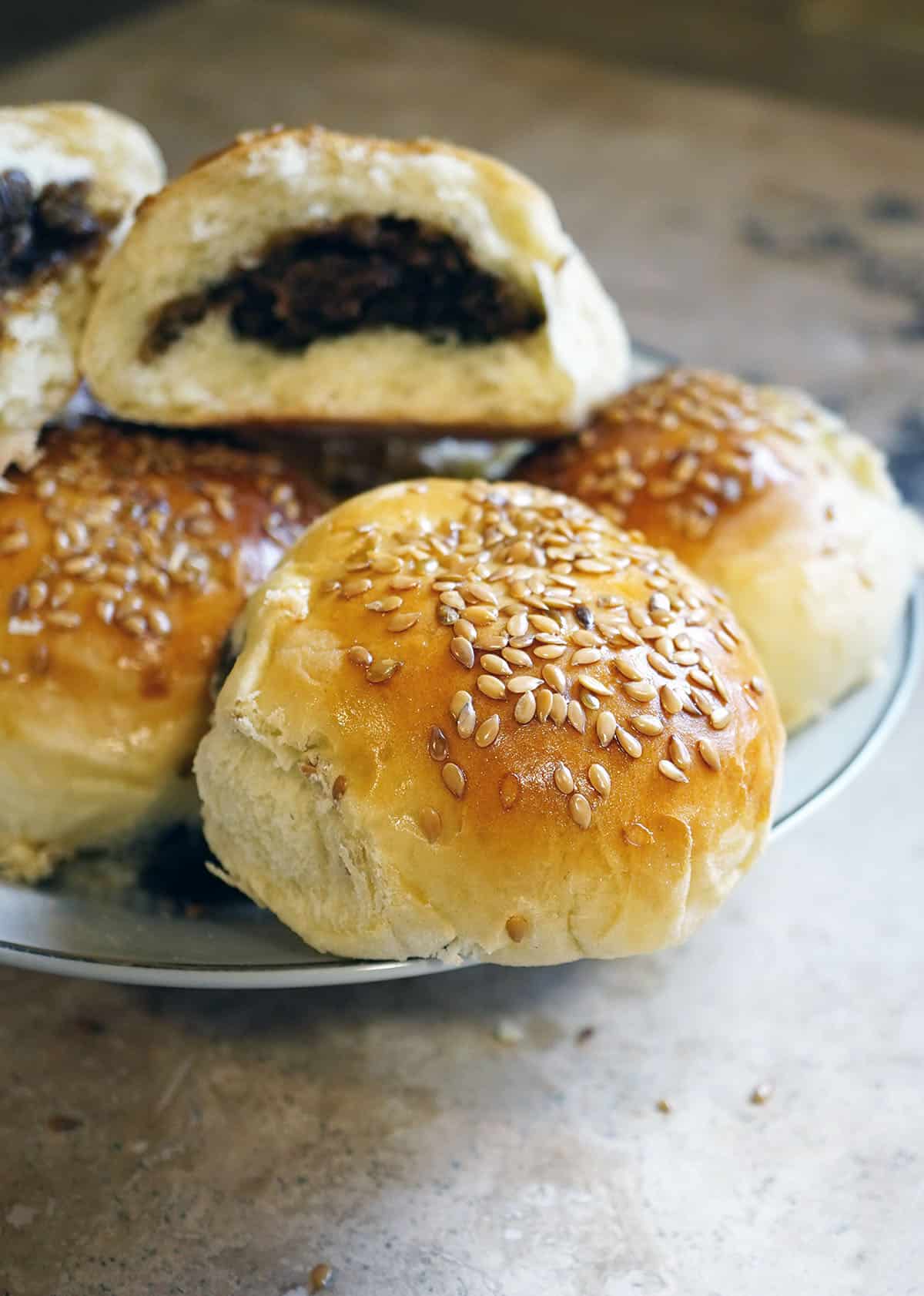 Soft and fluffy Monggo Bread