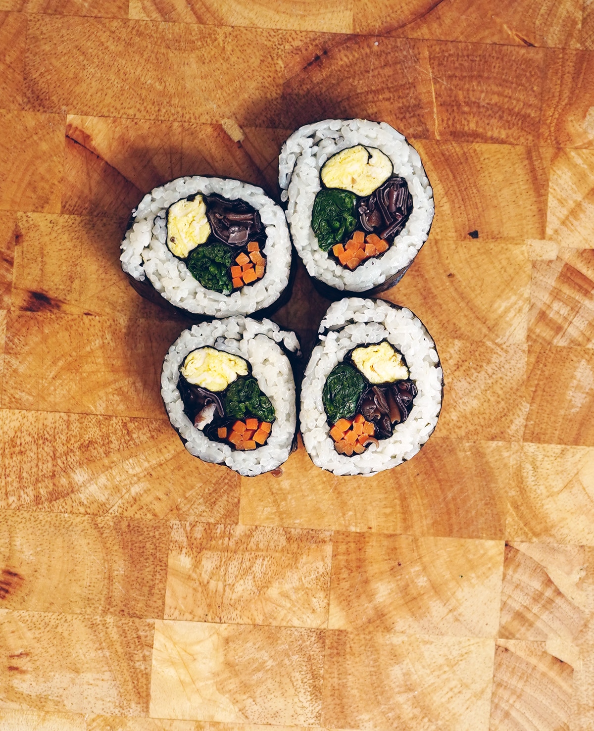 Kikurage in sushi
