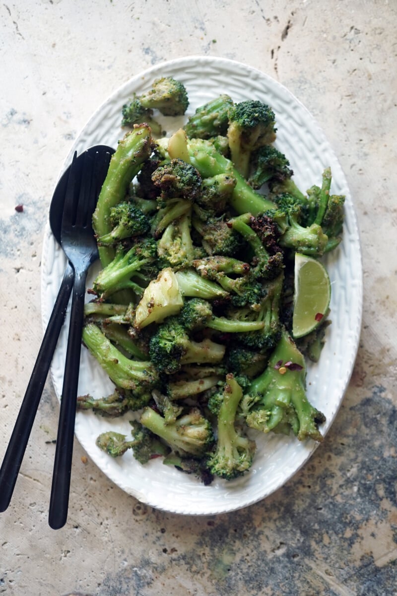 Frozen Broccoli in Air fryer