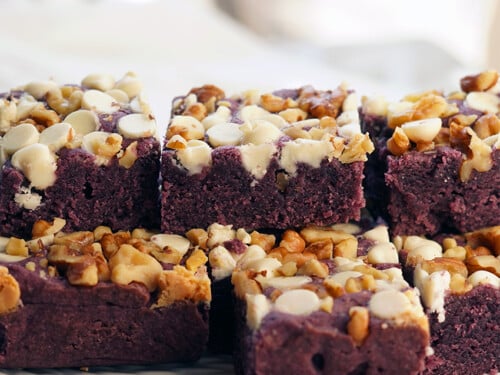 Ube Brownies