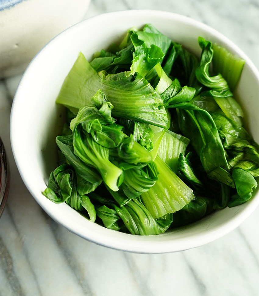 Bok Choy Steamed in Oyster Garlic Sauce The Skinny Pot