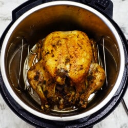 How to Pressure Cook Whole Chicken