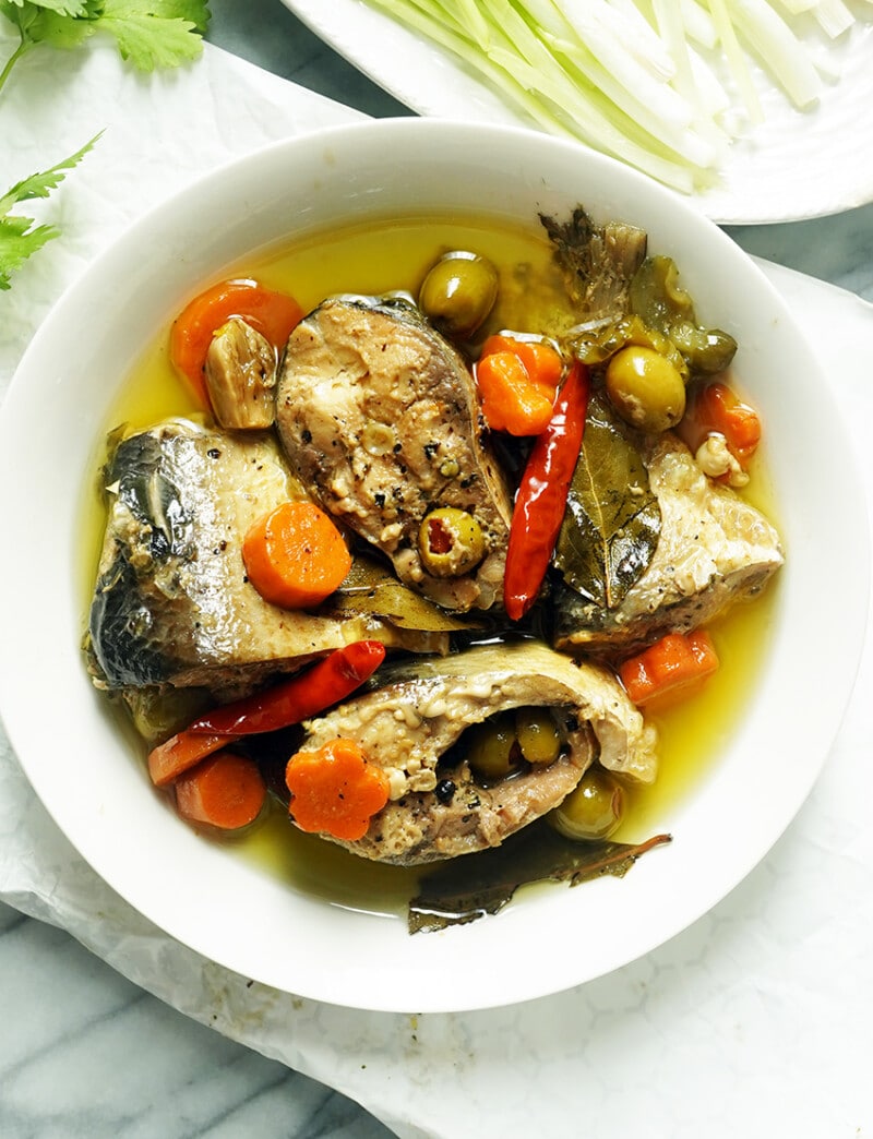 Spanish Style Bangus without Pressure Cooker