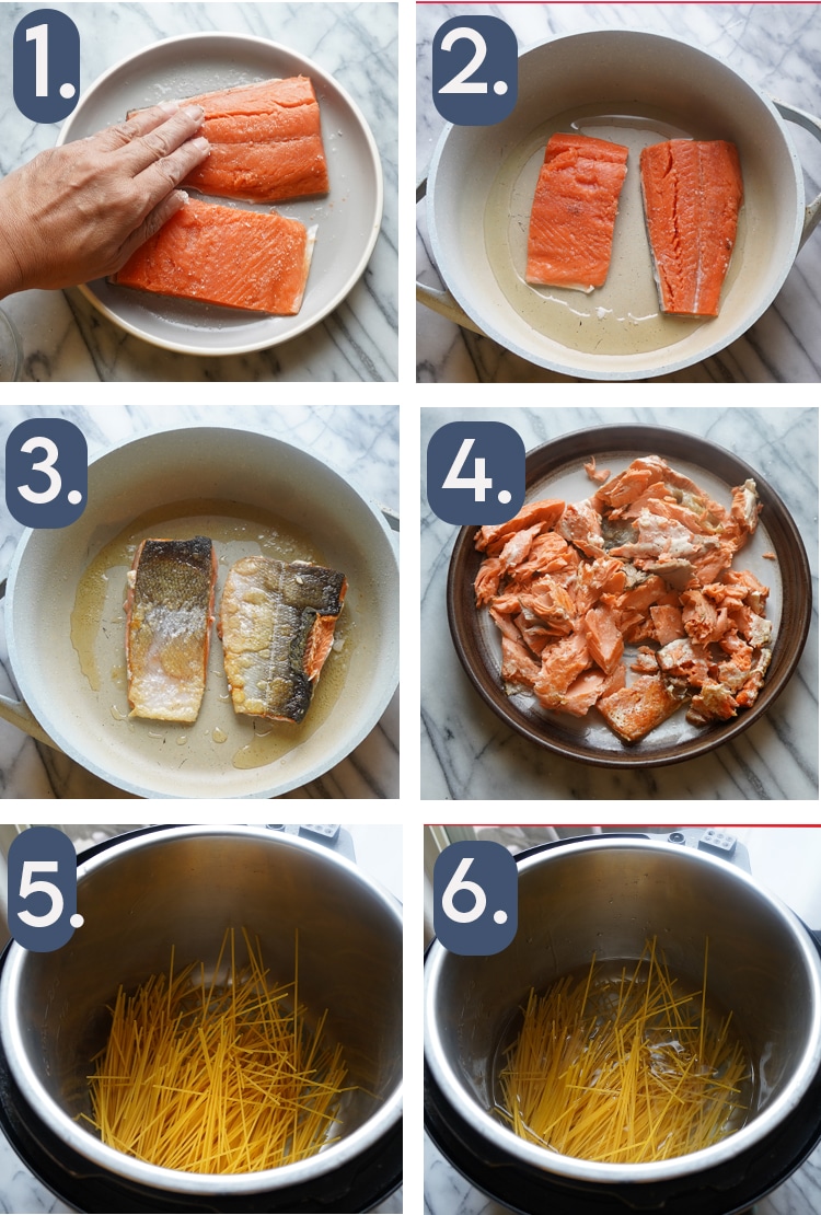 How to Make Salmon Pasta
