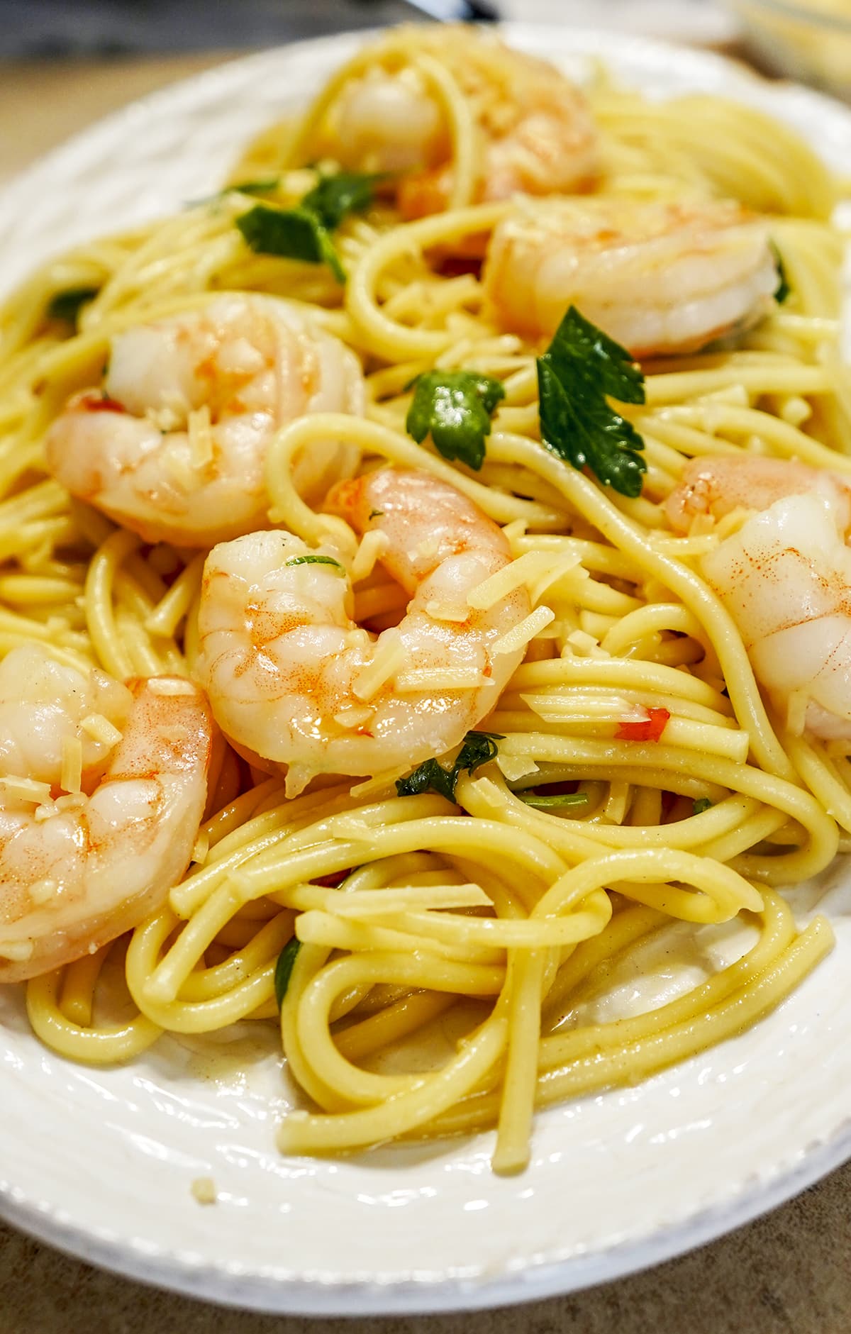 olive oil garlic pasta