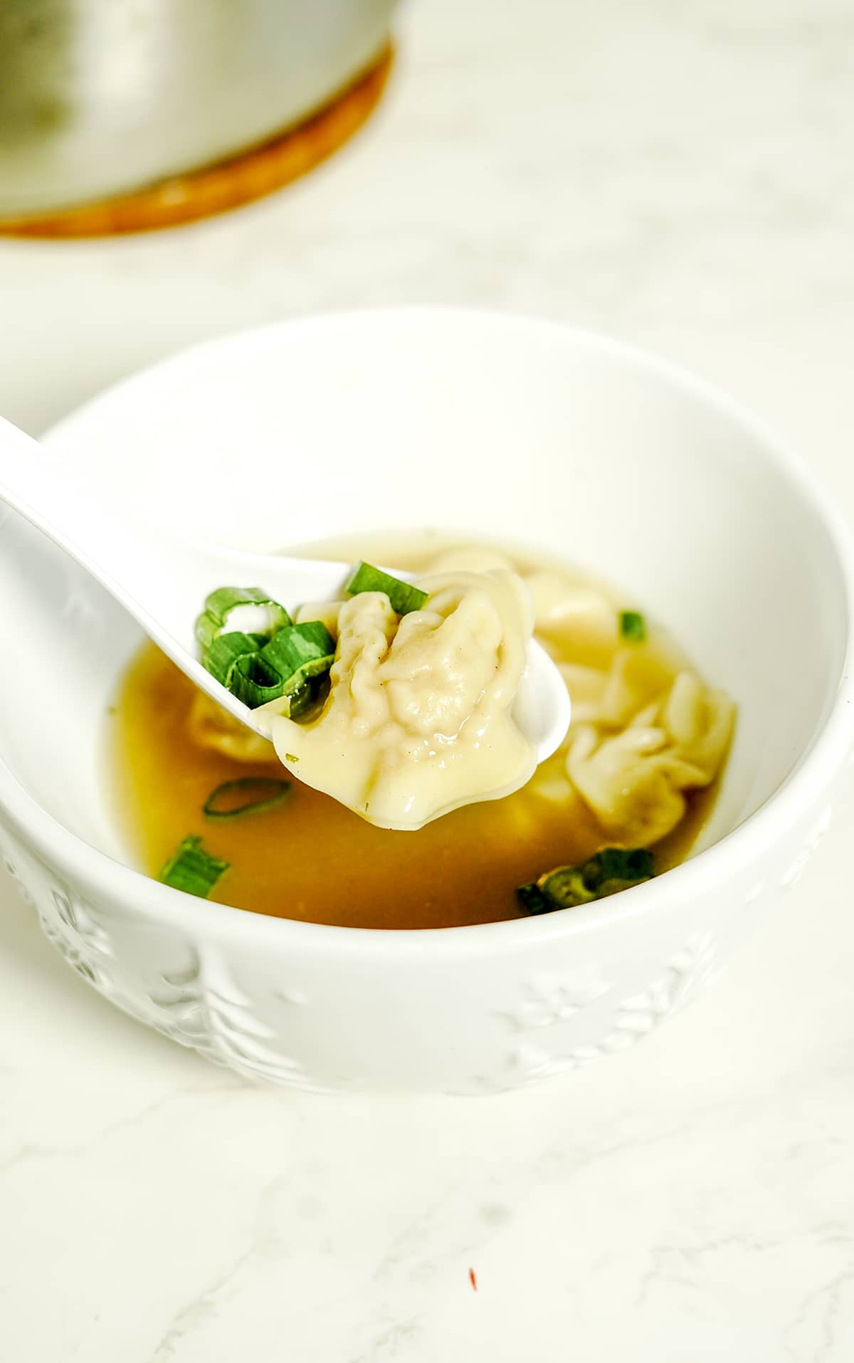 Instant Pot Wonton Soup Recipe with Frozen Wontons – The Skinny Pot