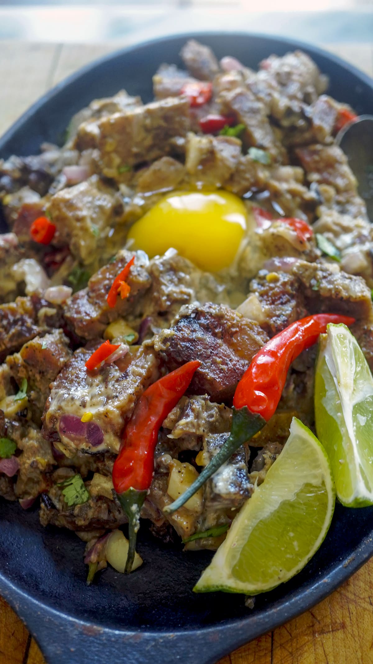 Easy Pork Belly Sisig Recipe The Skinny Pot