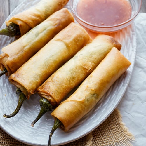 How to make Dynamite Lumpia with Cheese – The Skinny Pot