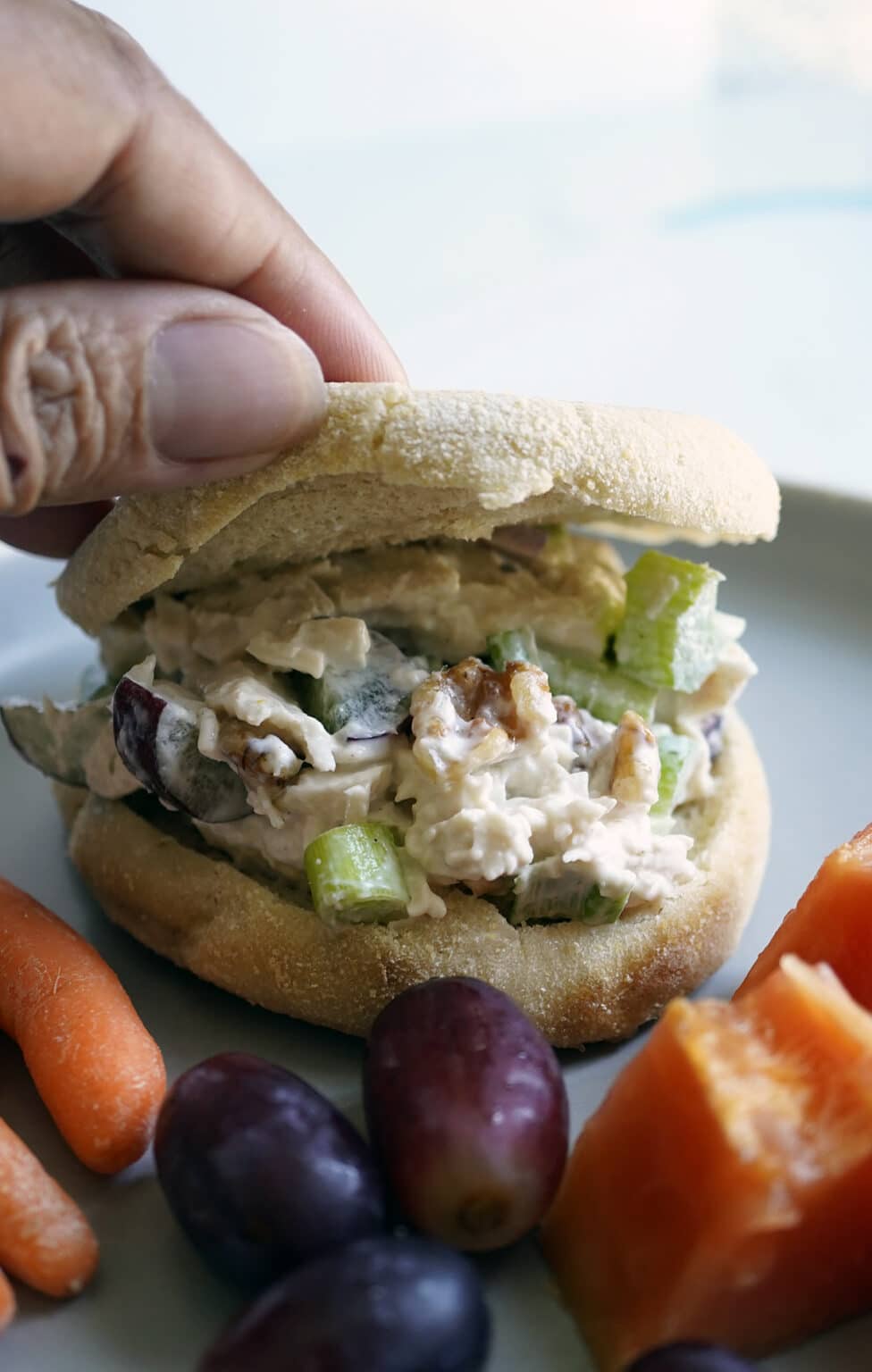 Simple chicken salad recipe the skinny pot