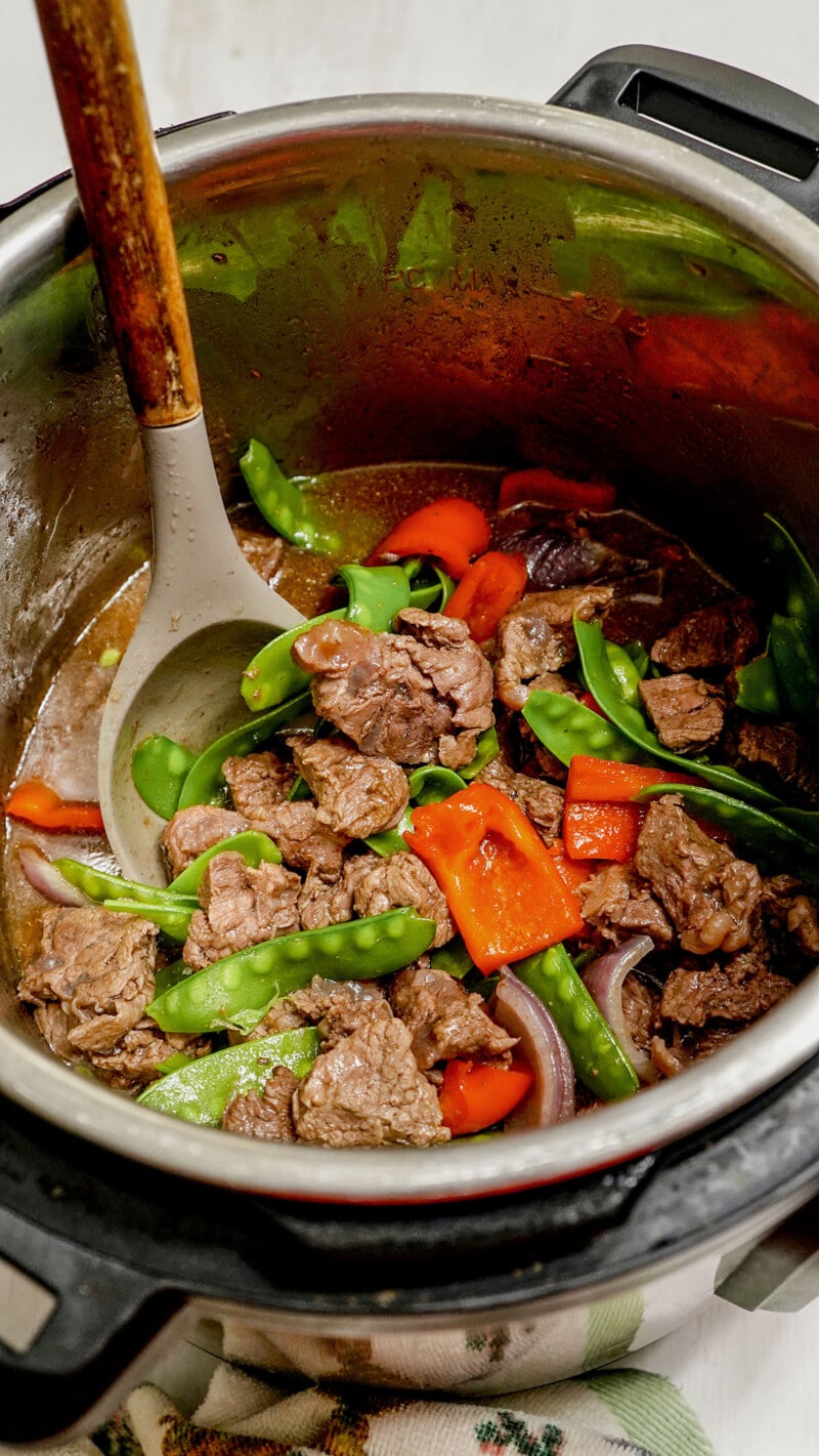 Beef and Snow Peas Stir-fry
