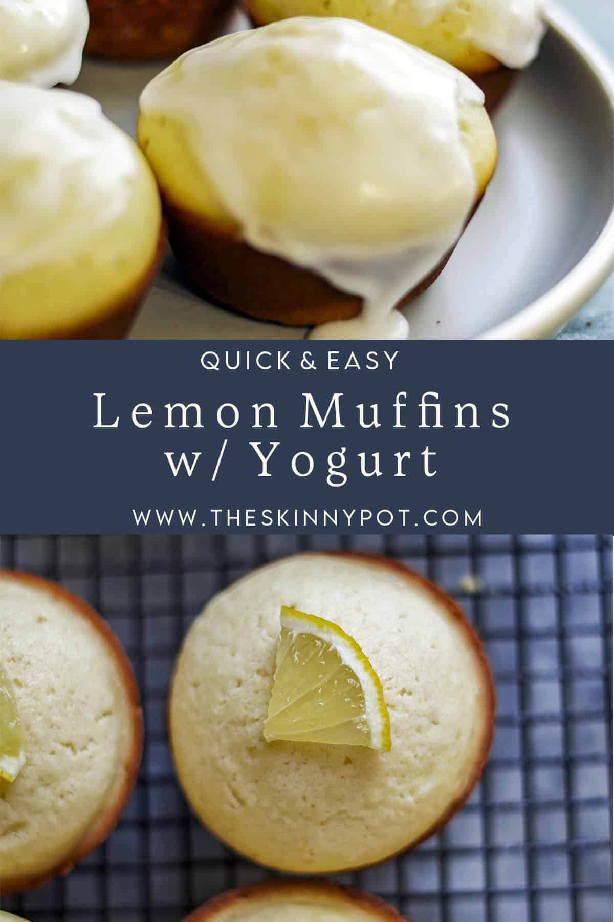 Lemon Muffins with Yogurt Recipe
