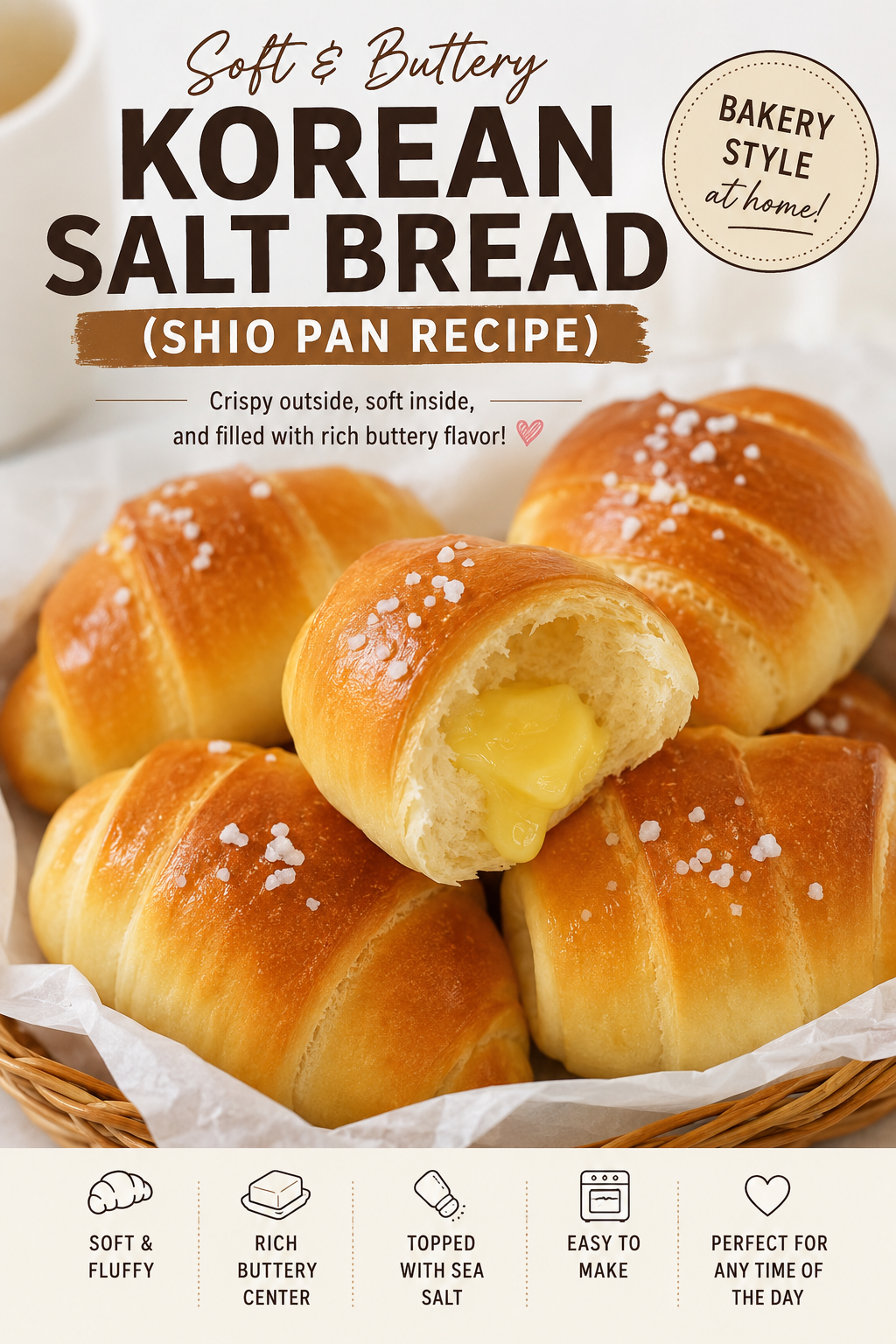 How to Make Korean Salt Bread
