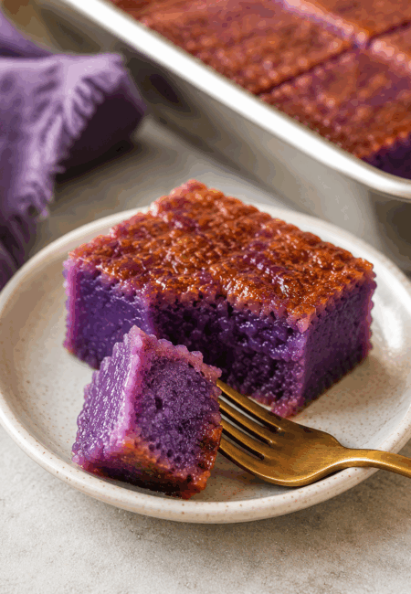 Ube Butter Mochi